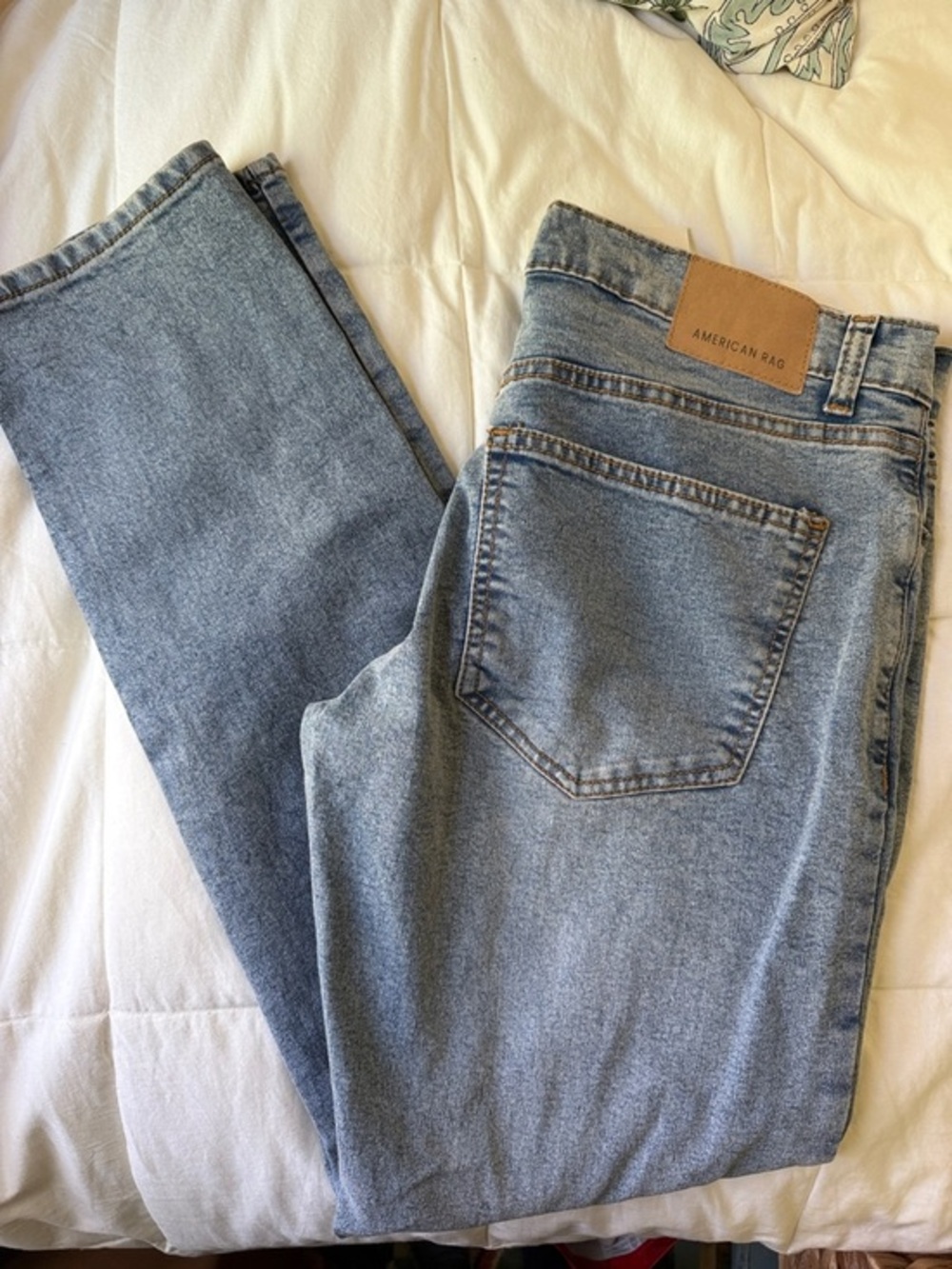 American Rag Men's Medium Blue Straight-Leg Jeans